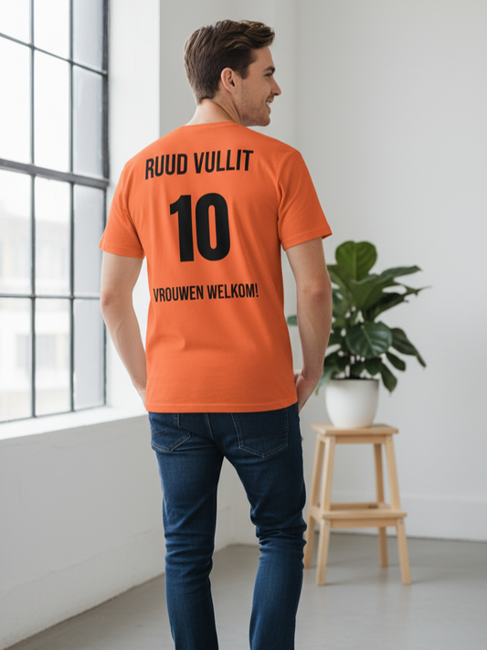 Ruud Vullit #10 Oranje T-shirt